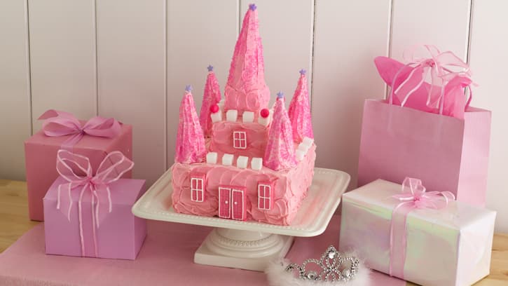 Magical Princess Castle Cake