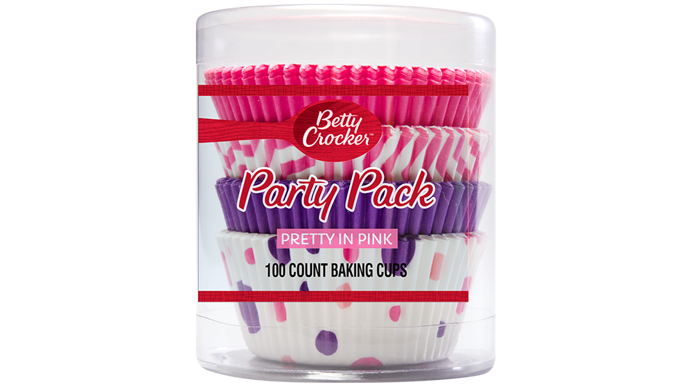 Betty Crocker™ Pretty in Pink Cupcake Liners - Front