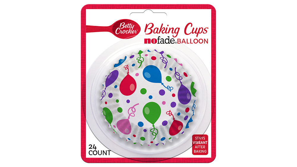 Betty Crocker™ Balloon NoFade Baking Cups - Front