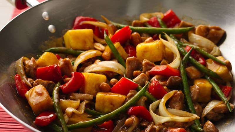 Sweet and Spicy Stir-Fry Chicken