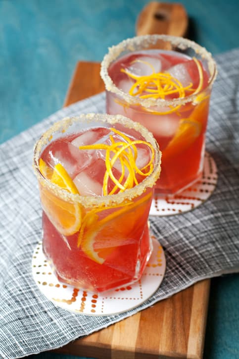 Fizzy Ginger-Cranberry Punch