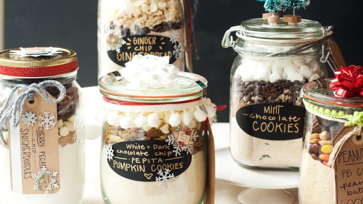 Cookie Mix Jar Gifts