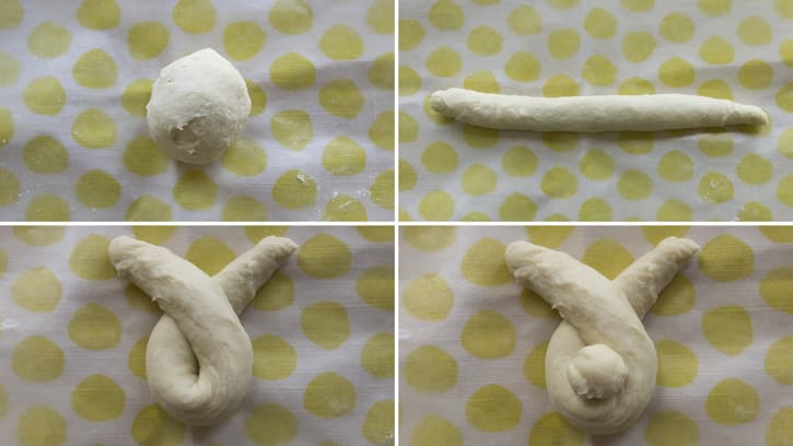 steps to making bunny buns