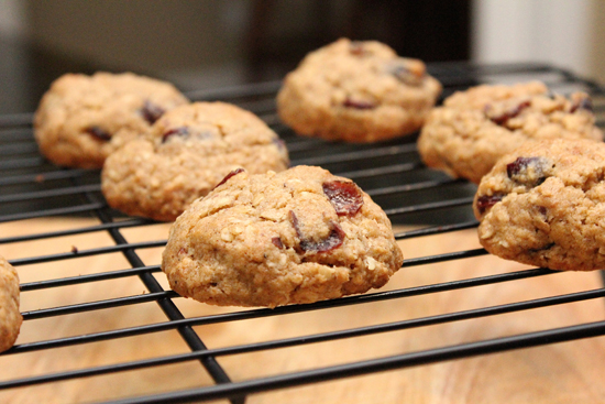 Cardamom Cranberry Out Cookies
