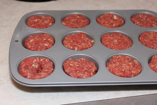 Mini Meat Loaves with Toppings
