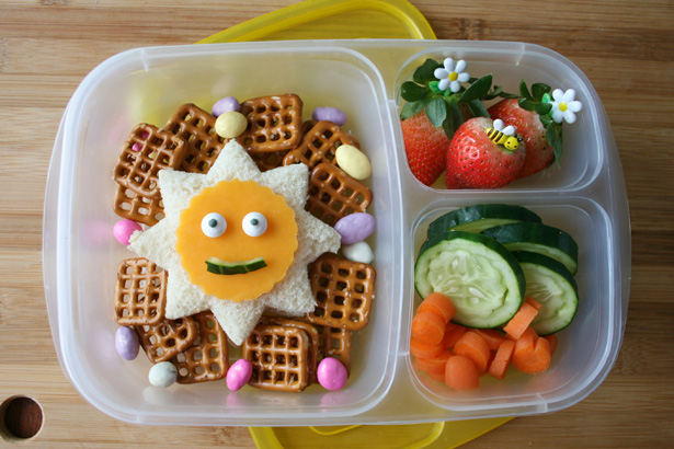 Spring Lunchbox Ideas - Sunny day