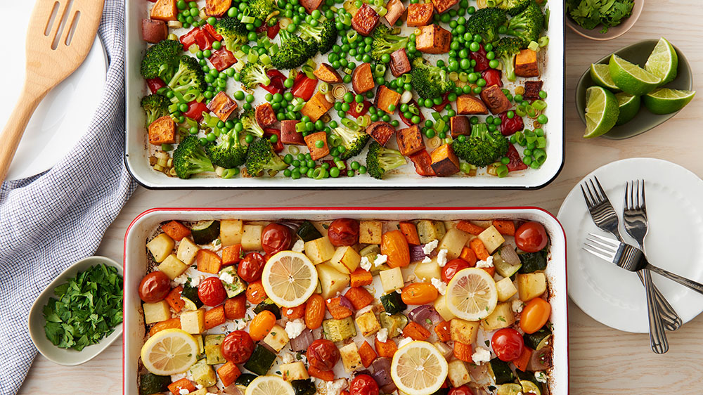 Easy Roasted Mixed Vegetables