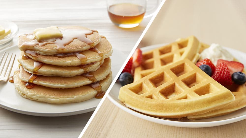 Pancakes vs. Waffles BettyCrocker.com