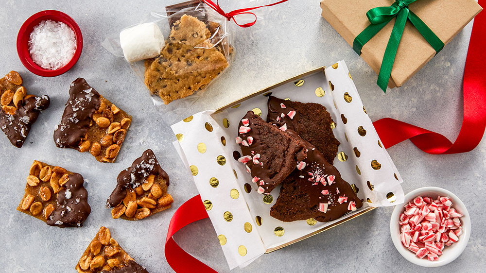Three Festive Finishing Touches for Giftable Brittle
