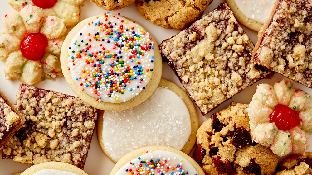 variety of cookies