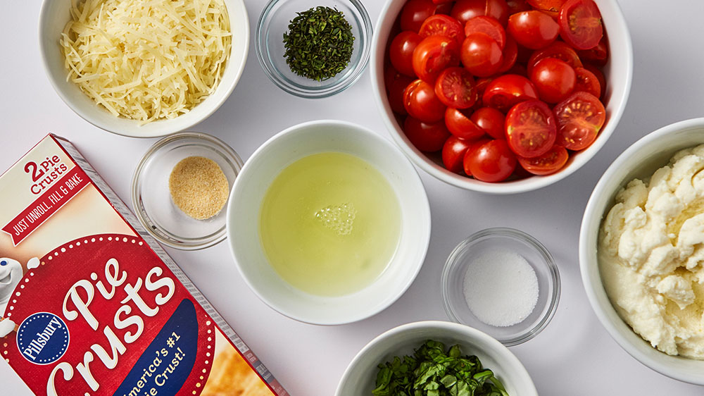 roasted tomato herb galette ingredients