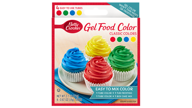 Betty Crocker™ Classic Gel Food Colors - Front