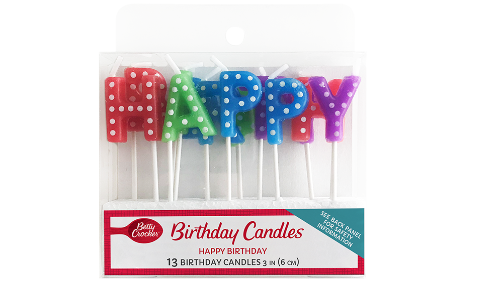 Betty Crocker™ Premium Happy Birthday Rainbow - Front
