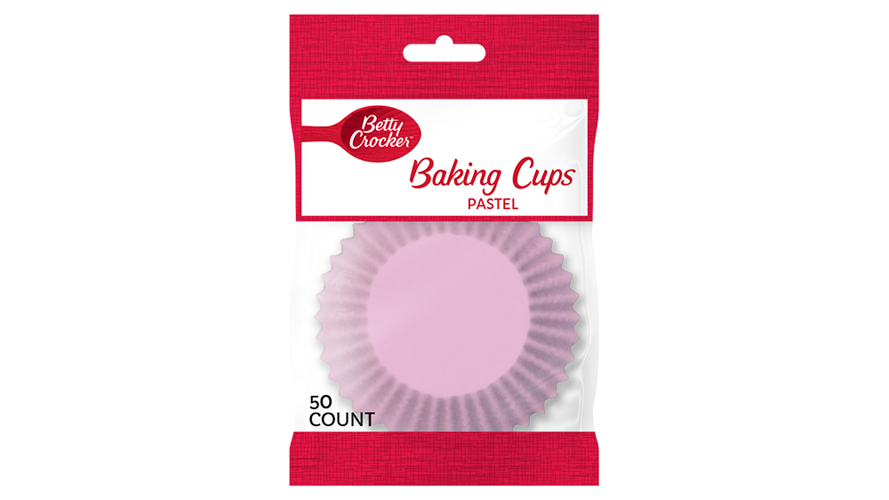 Betty Crocker™ Traditional Baking Cups - Pastel - Front