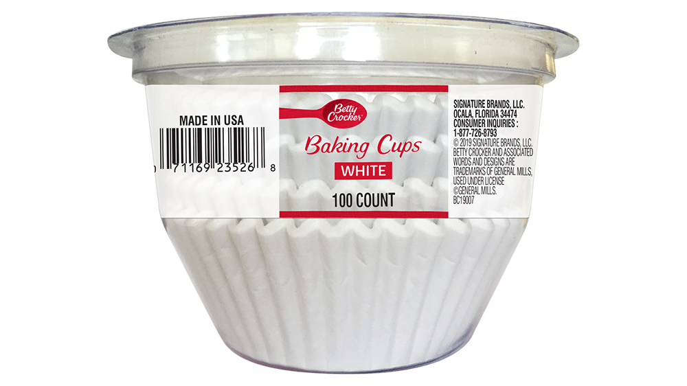Betty Crocker Baking Cups 300 White