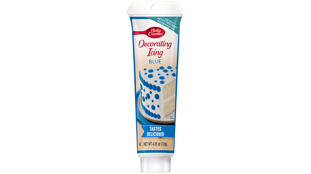 Betty Crocker™  Blue Decorating Tube Icing - Front