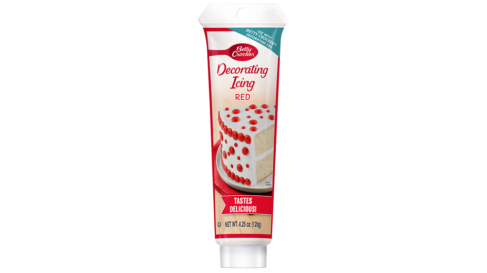 Betty Crocker™  Red Decorating Tube Icing - Front