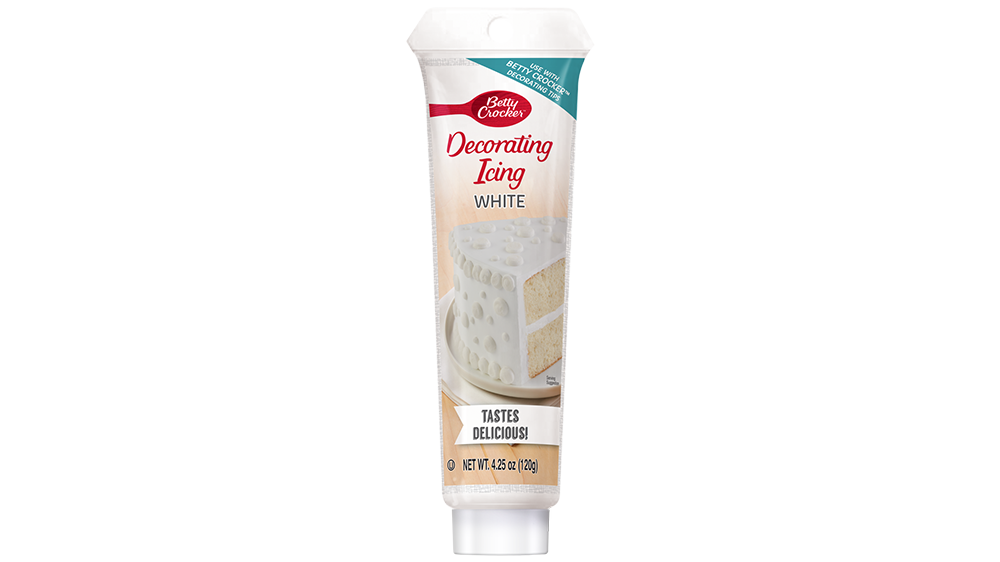 Betty Crocker™  White Decorating Tube Icing - Front