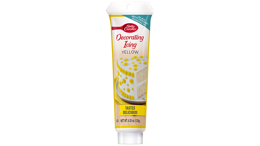 Betty Crocker™ Yellow Decorating Tube Icing - Front