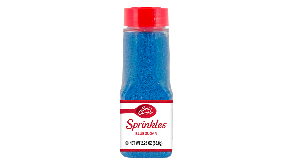 Betty Crocker™ Blue Sugar Sprinkles - Front