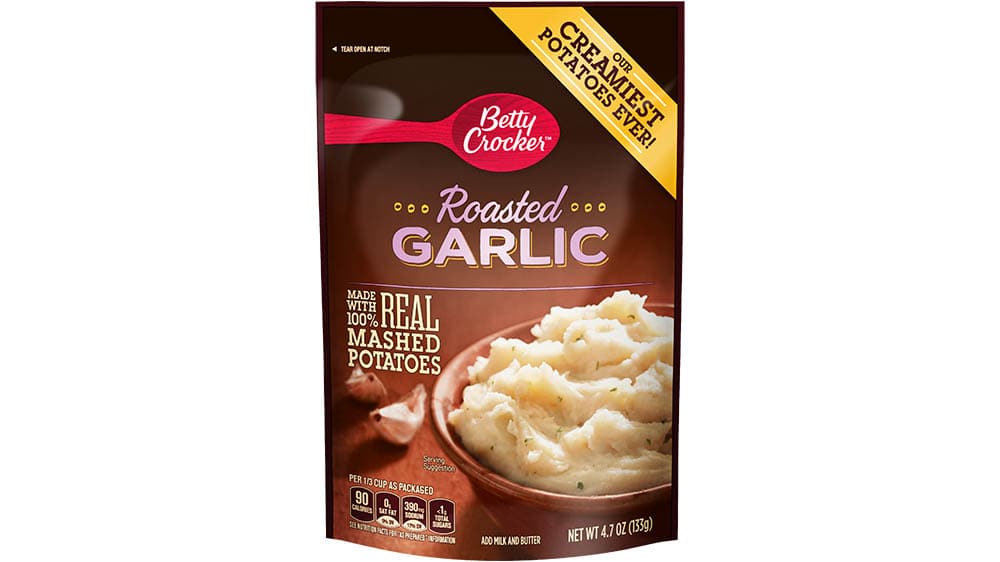 Betty Crocker Roasted Garlic Mashed Potatoes
