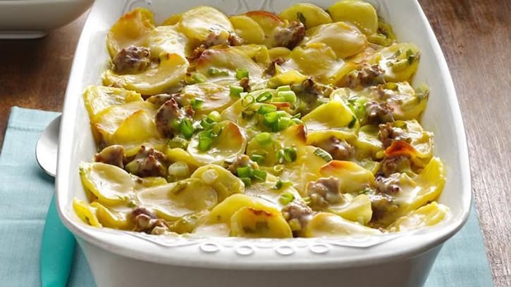 sausage and potatoes italiano