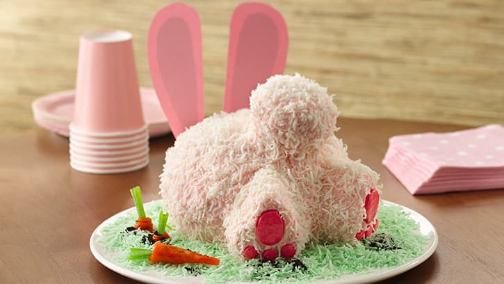 Bunny Butt Cake