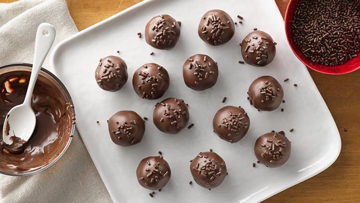 Double Chocolate Nutella Cookie Truffles
