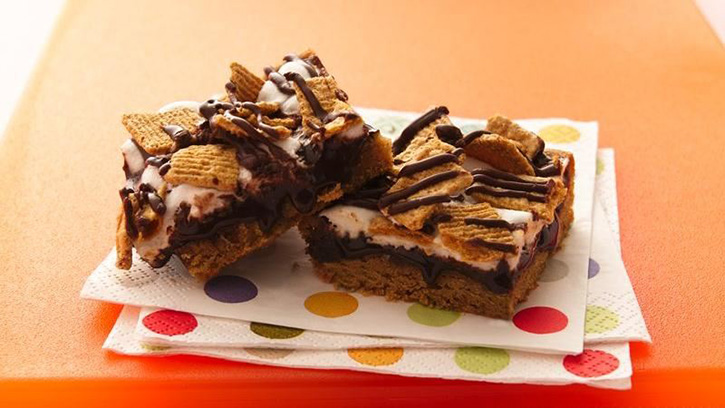 S'mores Peanut Butter Bars