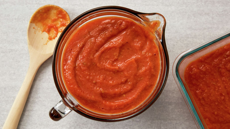 make ahead roasted roma tomato sauce