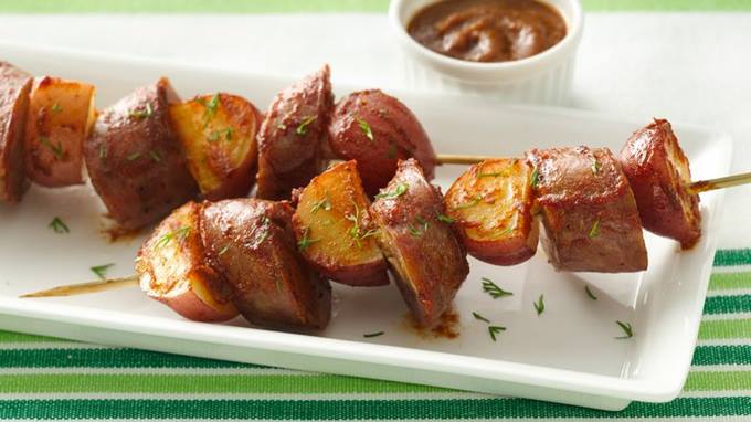 Grilled Rosemary Potatoes - easy side dish Recipe - Rachel Cooks®
