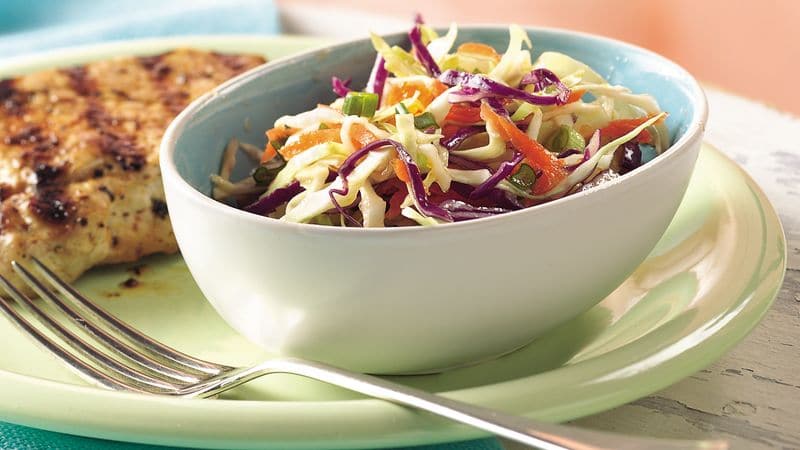Sweet and Sour Cabbage Slaw