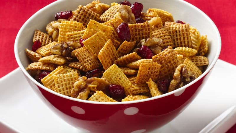 Gluten-Free Cranberry Nut Cinnamon Chex Mix