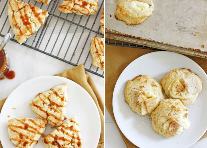 Apple and Pear Scones and Danish