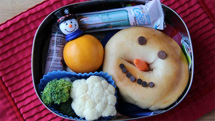 Easy-Snowman-Sandwich-Lunchbox