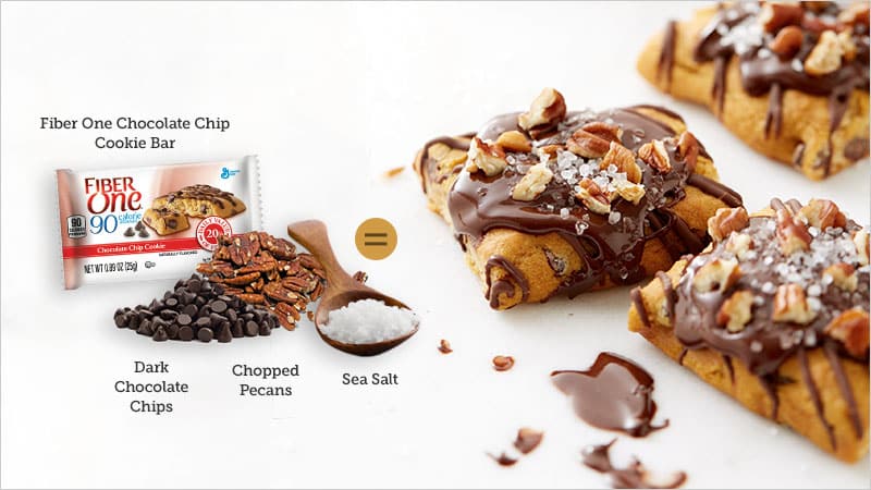 Snack Math: Chocolate Sea Salt Cookie Bar