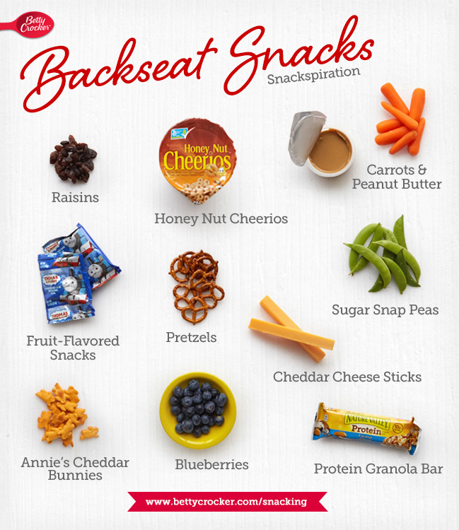 snackspiration: backseat snacks