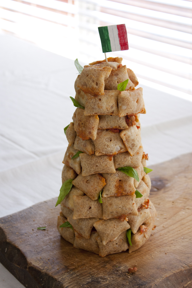 Totinos Pizza Roll Tower