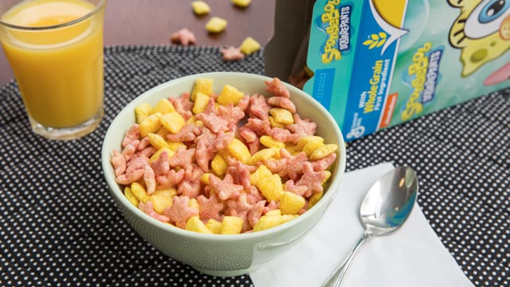 Taste Test: SpongeBob SquarePants Cereal
