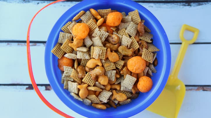 Beach Ball Party Chex Mix