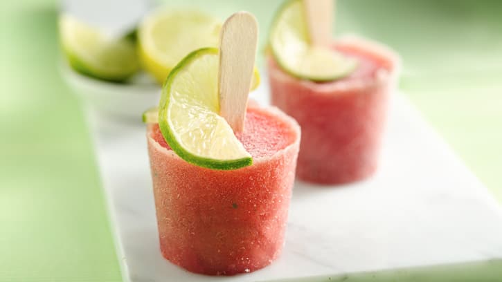 Watermelon Mojito Cocktail Pops