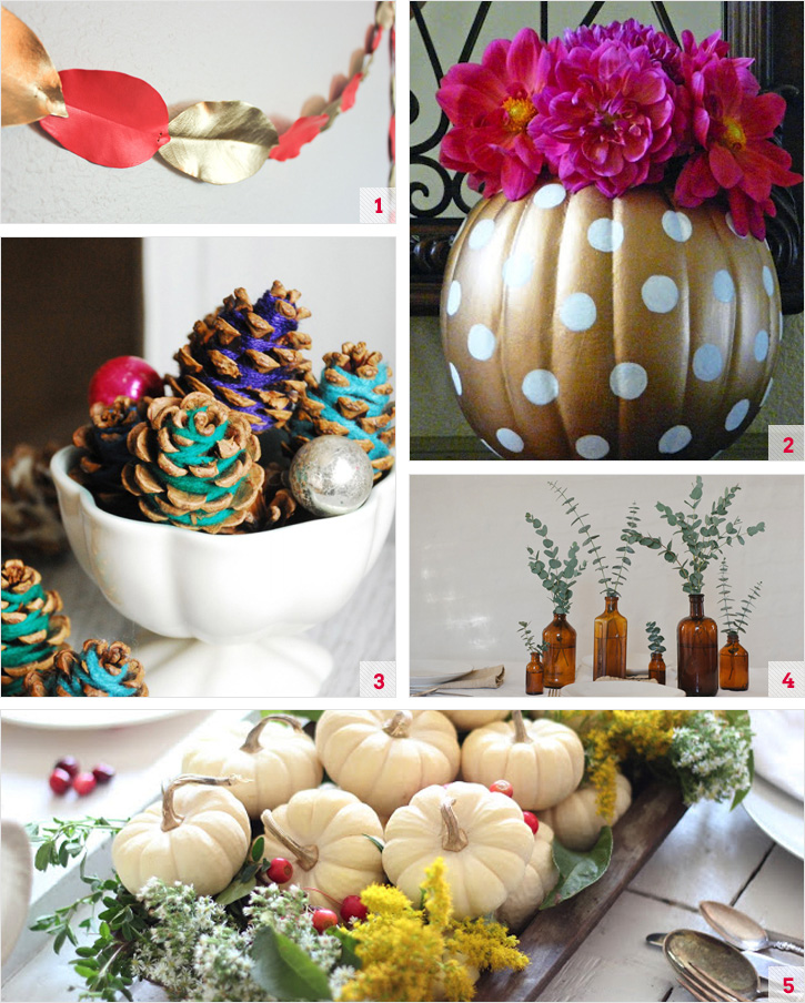 Link Love: 5 Fabulous Thanksgiving Centerpieces You Can Make Yourself