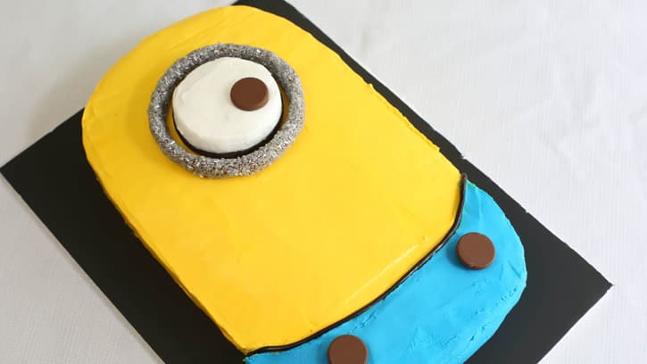 cake with finished eye