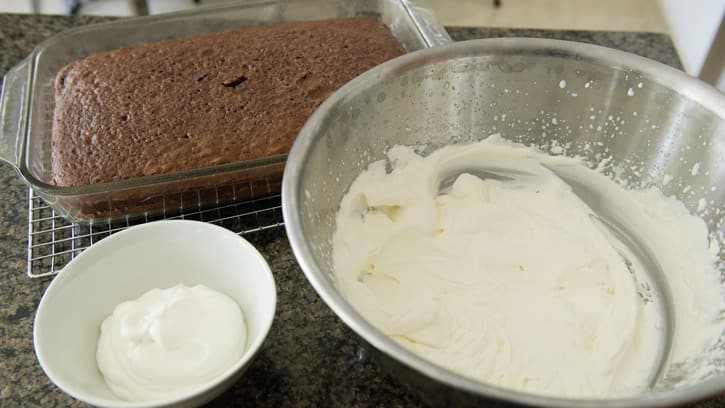 making whipped cream