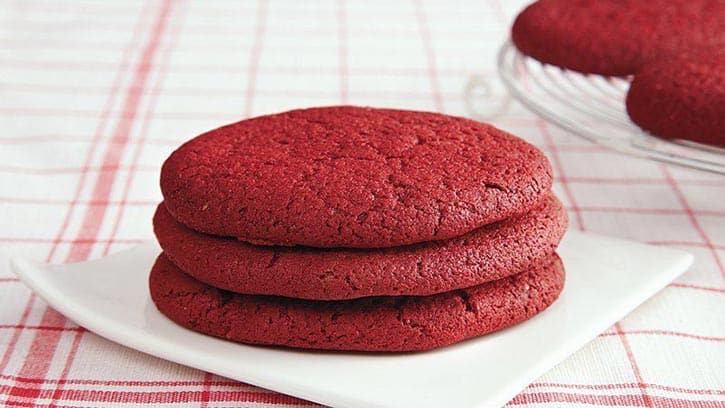 Red Velvet Cake Cookies