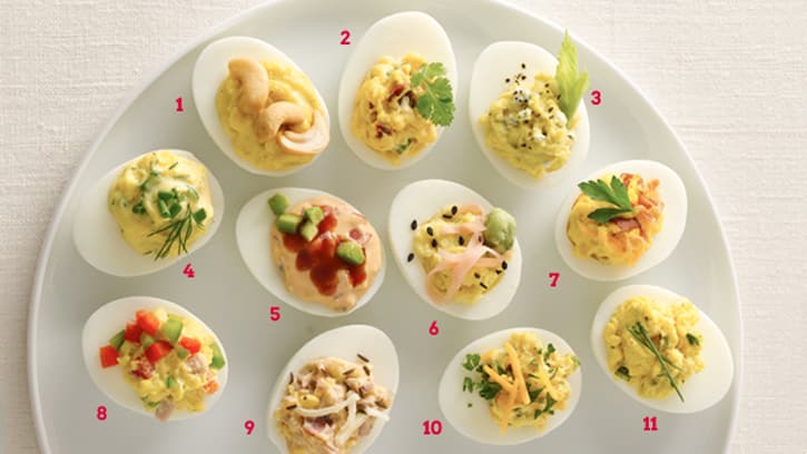 11 Ways with Deviled Eggs