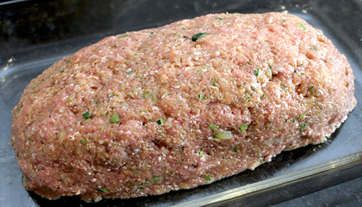 Formed Meatloaf