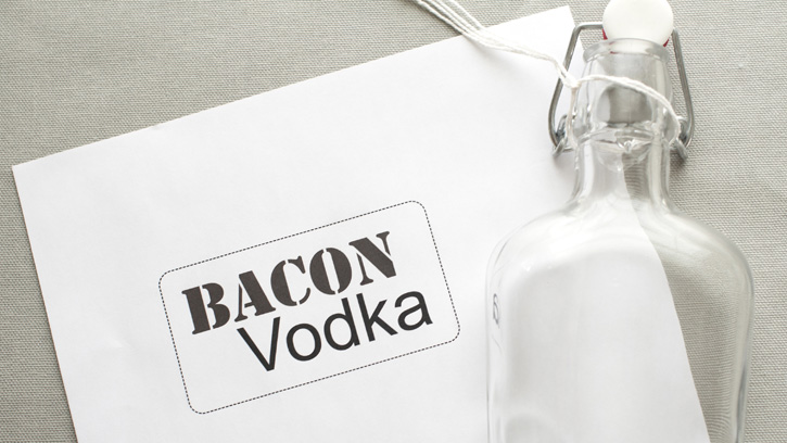 How to Make Bacon Infused Vodka