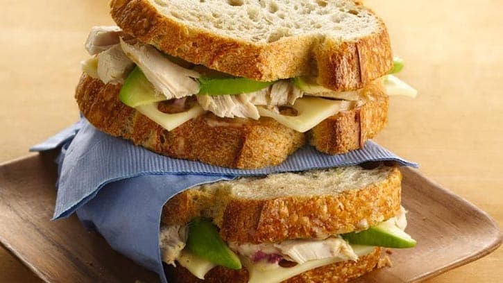 Country Chicken Sandwiches with Maple-Mustard Spread