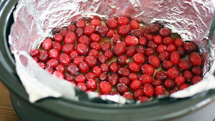 cranberries in slow cooker
